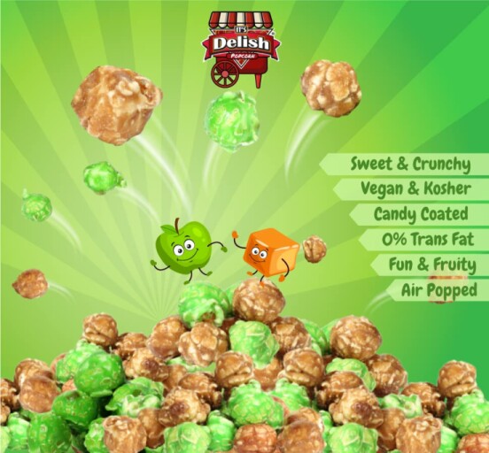 Gourmet Caramel Apple Popcorn Mix