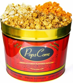 Gourmet Popcorn Gift Tin