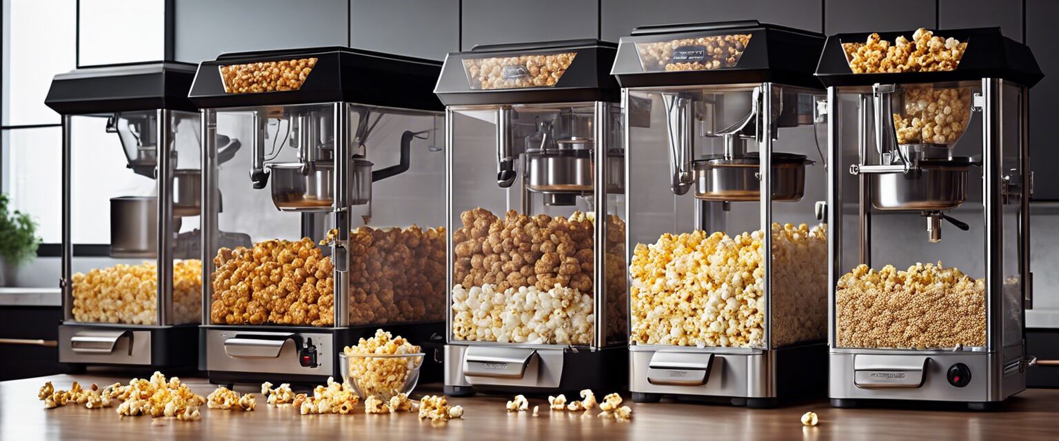 Popcorn Machines for Caramel Corn